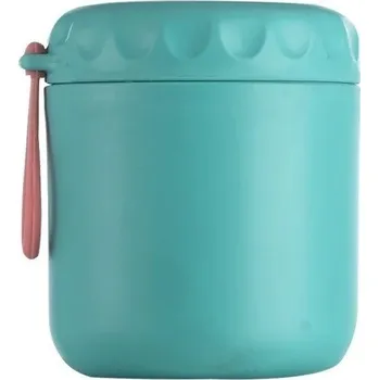 Termoska Nerezová termoska na jídlo s izolací, 300ml | cestovní krabička - Zelená