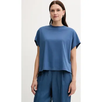 Pánská móda Bavlněné tričko United Colors of Benetton 3096D1071 modrá 95X, vel. S