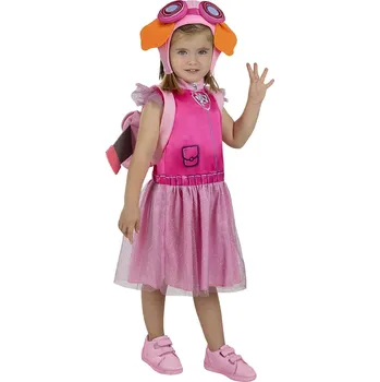 Karnevalový kostým FUNIDELIA Dětský dívčí kostým Paw Patrol - Skye Velikost - děti: XS: 96 - 98 cm