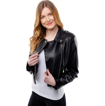 Dámská větrovka Dámská bunda Glano Glano černá | šedá 2247205