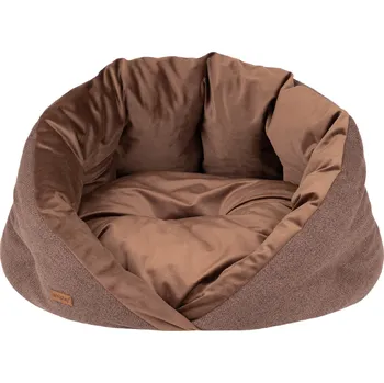 Pelíšek pro kočku Pelíšek pro kočku SIDNEY CAT - cocoon hnědá velikost S, M Rozměr: S - 50x50x35 cm