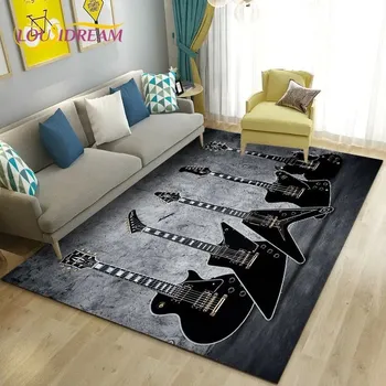 Koberec Koberec s motivem kytar - 10,100x150cm