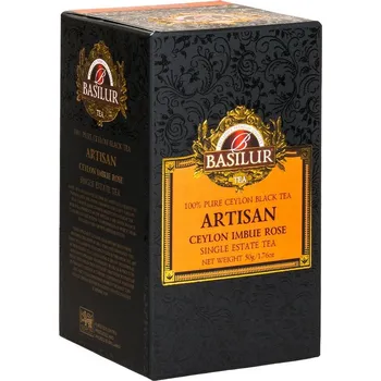 Nápoj BASILUR Artisan Ceylon Imbue Rose papír 50g
