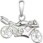 Evolution Group - Pavona Stylový stříbrný přívěsek Motorka 64008 + 2 měsíce na vrácení zboží