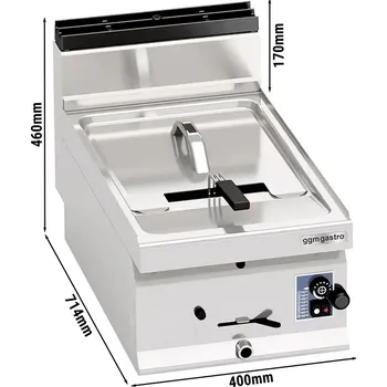 fritéza G.Gastro Plynová fritéza 10L (6,9 kW)