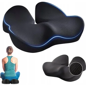 Polštář Ergonomický polštář na kostrč pro kancelářskou židli i do auta