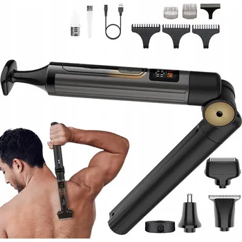 4V1 ELEKTRICKÝ HOLICÍ STROJEK NA ZÁDA HOLICÍ STROJEK ZASTŘIHOVAČ RUKOJEŤ SKLÁDACÍ