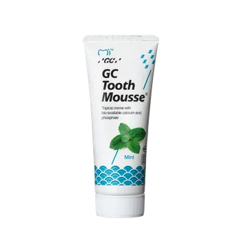 zubní pasta GC Tooth Mousse dentální krém, máta, 40 g