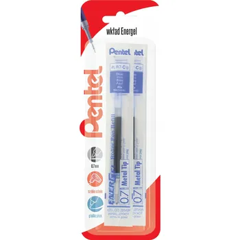 Náplň do psacích potřeb Náplň do kuličkového pera EnerGel LR7 modrá 2 ks PENTEL