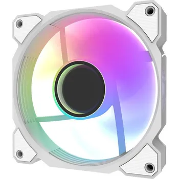 PC ventilátor Chladicí ventilátor Darkflash DR08 5 v 1 (bílý)