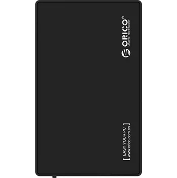 Náhradní kryt pro mobilní telefon Orico 3588 HDD/SSD 3.5", 5Gbps, USB-A na USB-B kryt pro pevný disk (černý)