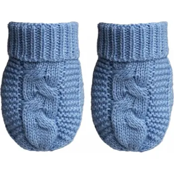 Rukavice Kojenecké rukavičky modré Deluxe