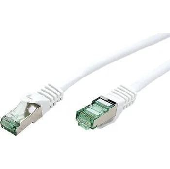 Síťový kabel goobay S/FTP patchkabel kat. 8.1, LSOH, 0,5m, bílý (61103) - 21.92.4041