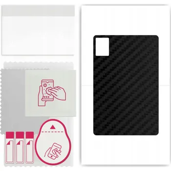 Pouzdro na mobilní telefon Fólie / Ochranná fólie na ZÁDA pro Lenovo Tab K11e ZADL0086PL - Karbonový Vzhled