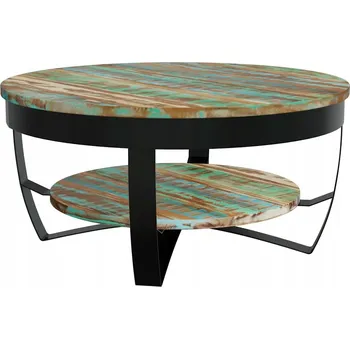 Konferenční stolek Konferenční stolek VidaXL obdélníkový 65 x 65 x 32 cm, odstíny růžové