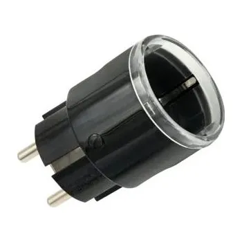 Elektrická zásuvka EST SHELLY ZÁSUVKA CHYTRÁ PLUG S GEN3 BLACK 220-230V PAMĚŤ 8MB WIFI BLUETOOTH