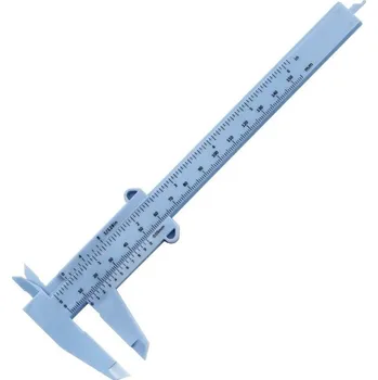 Posuvné měřítko Posuvné měřítko | plastová šuplera - Světle modrá