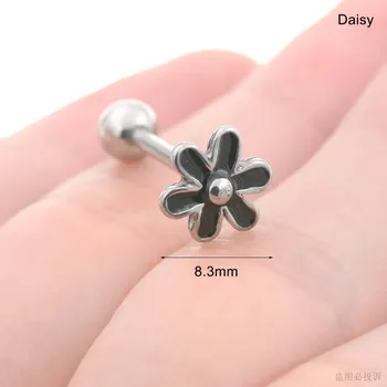 Piercing Piercing jazyku | piercing do jazyku - styl punk - C