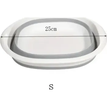 Umyvadlo Skládací umyvadlo do koupelny | přenosný lavor - S