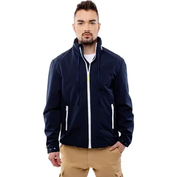 Pánská větrovka Pánská bunda Glano Glano černá | modrá 2241180