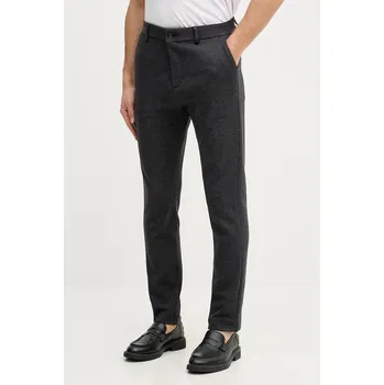 Dámská móda Bavlněné kalhoty Tommy Hilfiger MW0MW41920 šedá 90Y, vel. 36/32