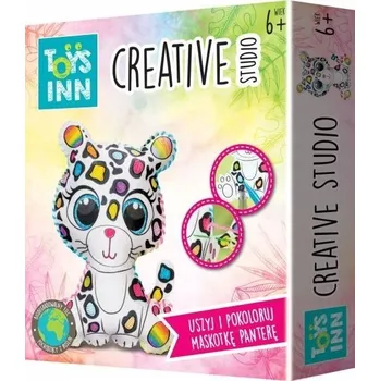 Výtvárné potřeby Kreativní šicí a vybarvovací sada – Tygr