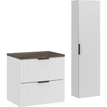 Komoda Nábytková sestava 60 cm s deskou a vysokou skříňkou