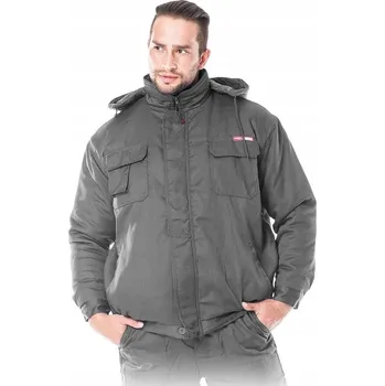 Pracovní obuv REIS Ochranná zateplená pánská bunda KMO-PLUS, šedá, vel XXL