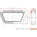 Filtr, vzduch v interiéru Dr!ve+ DP1110.12.0187