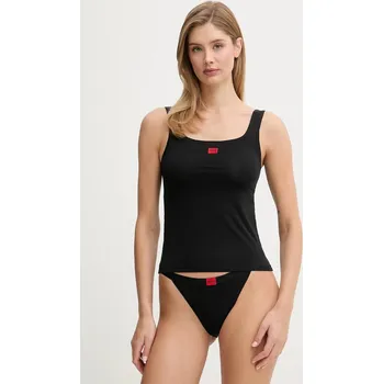 Top HUGO SIGNATURE VEST 50557181 černá 99X, vel. S