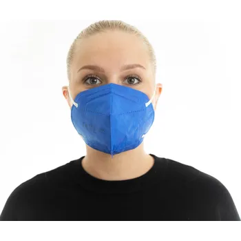 TEX-TECH 5x Český premium respirátor FFP2 - TMAVĚ MODRÝ