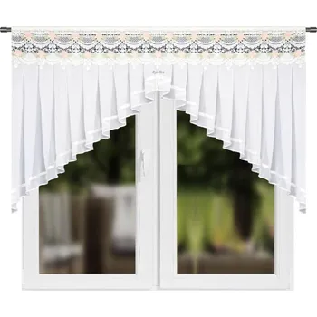 Záclona Fliying Dekorační krátká záclona LG 302, 200x140 cm