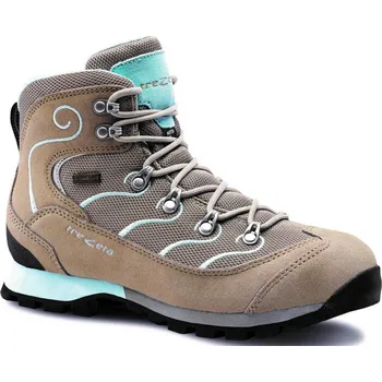 Dámská sportovní obuv Outdoorová obuv kotníková dámská TREZETA Glitter Wp, beige/water blue - 38