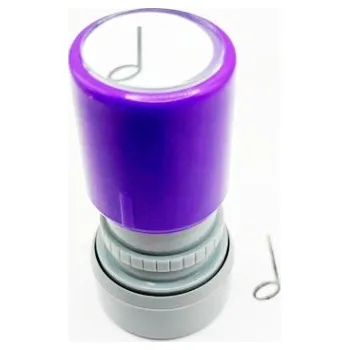 Razítko pro tisk noty půlové