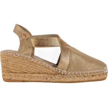 Dámské mokasíny Toni Pons Dámské zlaté espadrilky na klínku Velikost: 40