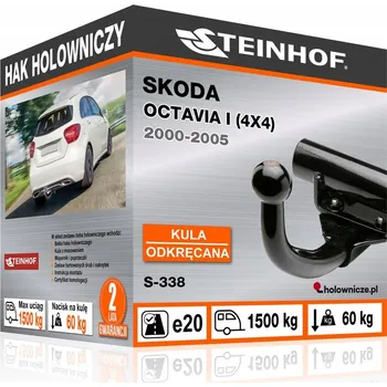 Tažné zařízení Tažné zařízení Škoda OCTAVIA I (4X4), 2000-2005