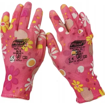 Pracovní oblečení ODOLNÉ ZAHRADNICKÉ RUKAVICE PRACOVNÍ RUKAVICE 1 PÁR M r8 POLYURETANOVÉ ZAHRADNÍ