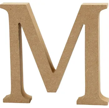 Obraz Písmeno M z MDF, 8 cm