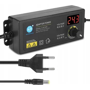 Zabezpečení domácnosti Univerzální stabilizovaný nastavitelný napájecí adaptér 3V-24V 2.5A 60W