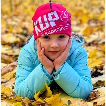 Čepice Eleven Eleven čepice Kupkolo - růžová velikost L