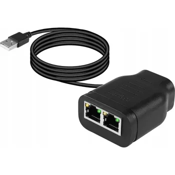 IP kamera P/05 SinLoon Gigabitový rozbočovač Ethernet RJ45 s USB