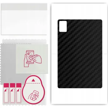 Pouzdro na mobilní telefon Fólie / Ochranná fólie na ZÁDA pro Lenovo IdeaTab Pro - Carbon Vzhled
