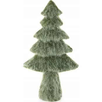 Obraz VÁNOČNÍ FIGURKA 163B 17 X 9 X 32 CM ZELENÁ