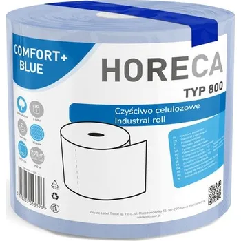 Utěrka Papírová utěrka celulóza HORECA Comfort+ modrá TYP 800 1 role