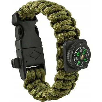 Vybavení pro přežití Survival náramek 5v1 SURVIVAL PARACORD