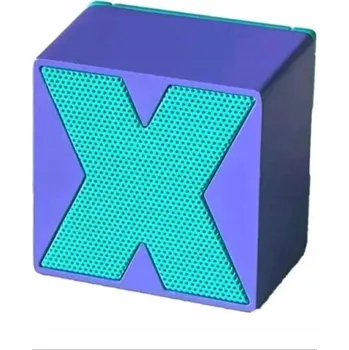 Bluetooth reproduktor Přenosný Bluetooth Reproduktor Smart Mini X1 Kompaktní Cestovní Fialovo-Zelený