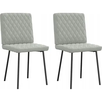 VidaXL Zahradní židle plast šedá