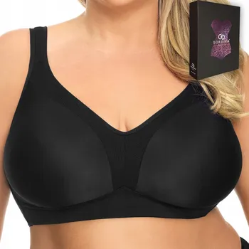 Podprsenka Gorsenia podprsenka s měkkými košíčky černá velikost 95G