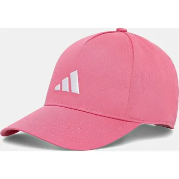 Módní doplněk Dětská bavlněná kšiltovka adidas Performance JX1262 růžová 34X, vel. 51