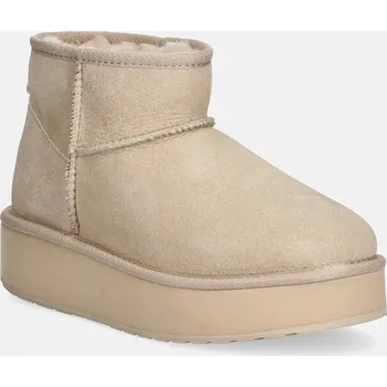 Dívčí sněhule Semišové sněhule Emu Australia Stinger Micro Flatform 2.0 W13296.MACA béžová 01X, EUR 41